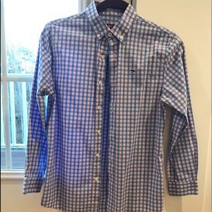 Vineyard Vines boys medium (12-14) button down